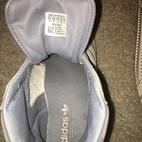 Older brand new adidas shell toe high tops - Picture 3 of 3